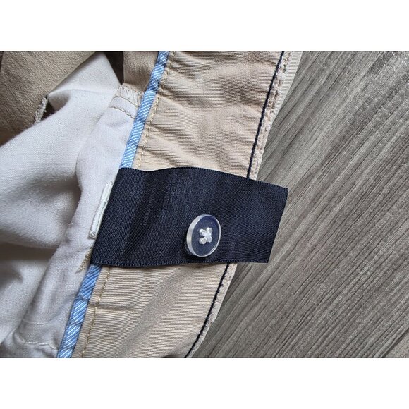 Tommy Hilfiger Womens Beige Casual Shorts Size 6 Cotton Blend - Picture 4 of 5